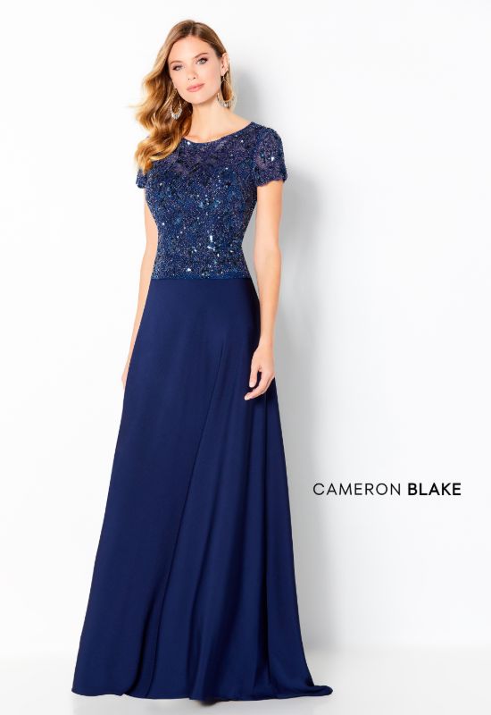 Clair by Cameron Blake mother of the bride groom formalwear at love it at stellas bridal shop in westminster MD