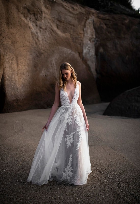Julia by Allure Abella wedding dress sold at Love it at Stellas Bridal Shop in westminster MD