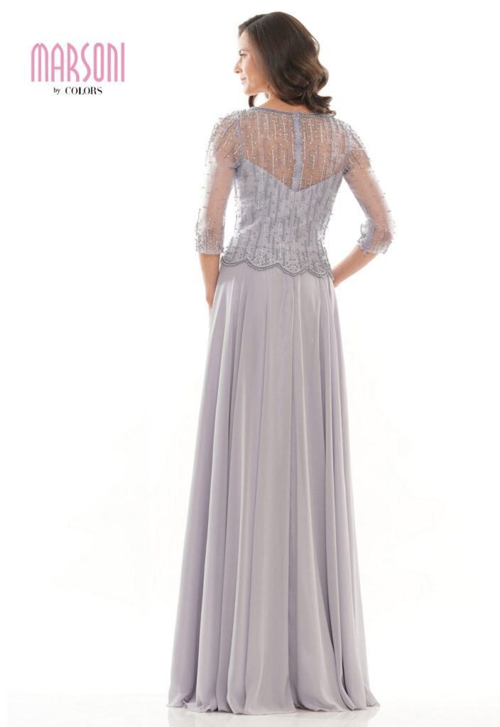 M312 Marsoni Colors Mother of the bride groom formalwear gown sold at love it at stellas bridal shop in westminster md