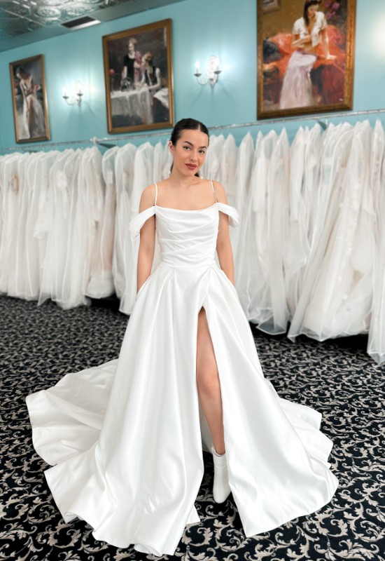 Stellas Exclusive Collection Sicilly Wedding Dress at Love it at Stellas Bridal in Westminster MD