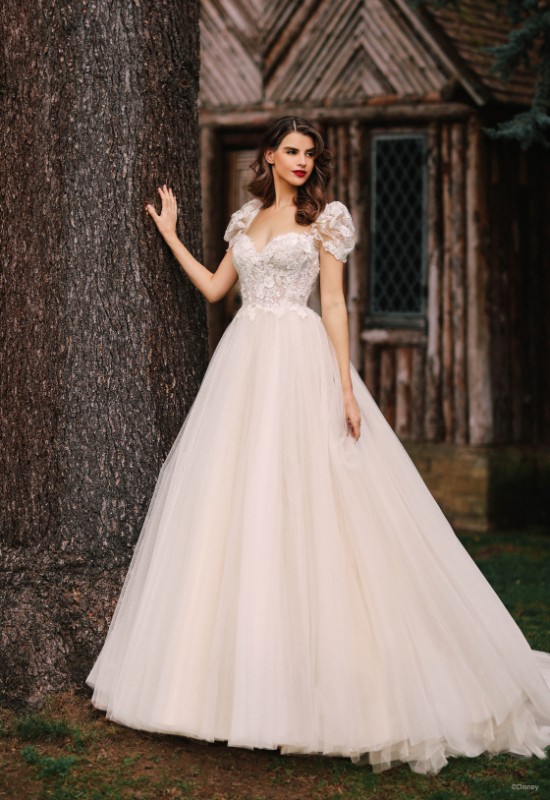 Disney Fairy Tale Weddings Collection DFTW Snow White D367 Wedding Dress at Love it at Stellas Bridal Shop in Westminster MD