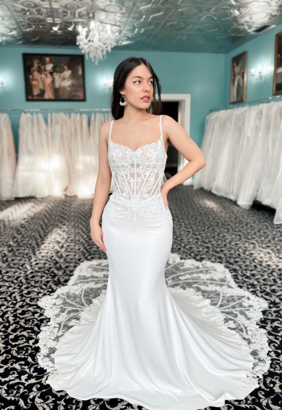Love it at Stellas Exclusive Wedding Dress Collection Saki at Stellas Bridal in Westminster MD