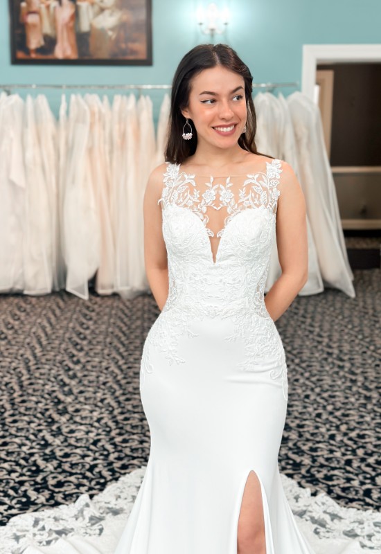 Love it at Stellas Exclusive Wedding Dress Collection Sammi at Stellas Bridal in Westminster MD