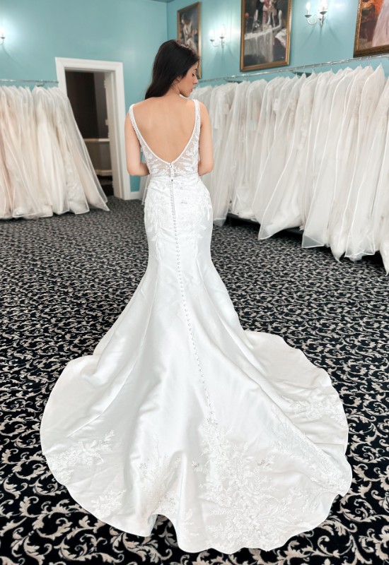 Love it at Stellas Exclusive Wedding Dress Collection Serov at Stellas Bridal in Westminster MD