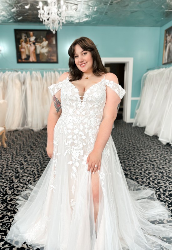 Stellas Collection Shoko Wedding Dress at Love it at Stellas Bridal in Westminster MD