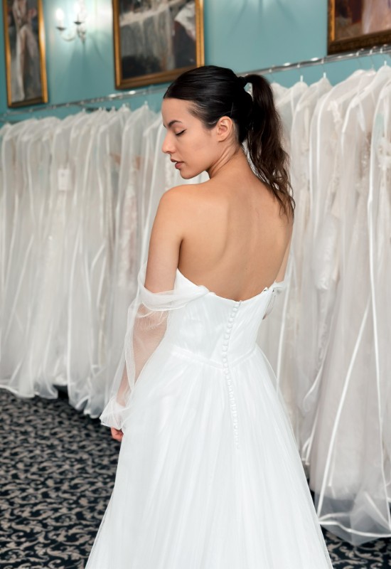 Love it at Stellas Exclusive Wedding Dress Collection at Stellas Bridal Shop in Westminster MD