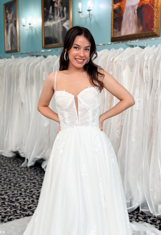 Hannah Serene Bridals By Madi Lane Wedding Dress at Love it at Stellas Bridal Shop in westminster MD