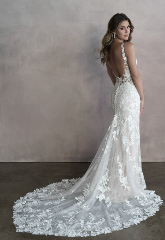 Allure Bridals 9808 Lace Wedding Dress at Love it at Stellas Bridal in Westminster MD