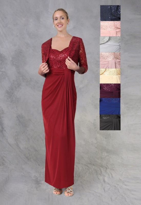 Magic Moms Formalwear Dress for Mother Grandmother of the bride at Love it at Stellas Bridal Shop