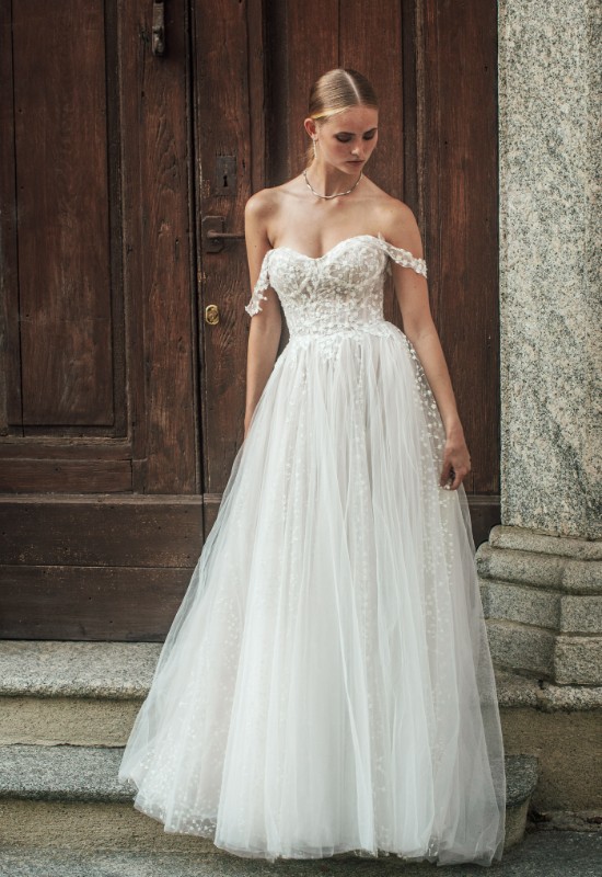 Allure Bridals Madison James MJ1010 Hopkins Wedding Dress at Love it at Stella's Bridal Shop in Westminster MD