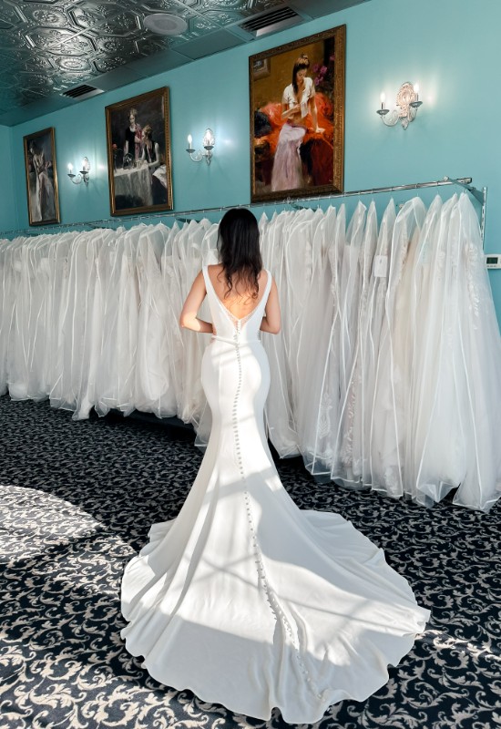 Love it at Stellas Exclusive Collection 2024 Wedding Dress Trending Styles at Love it at Stella's Bridal Shop in Westminster MD