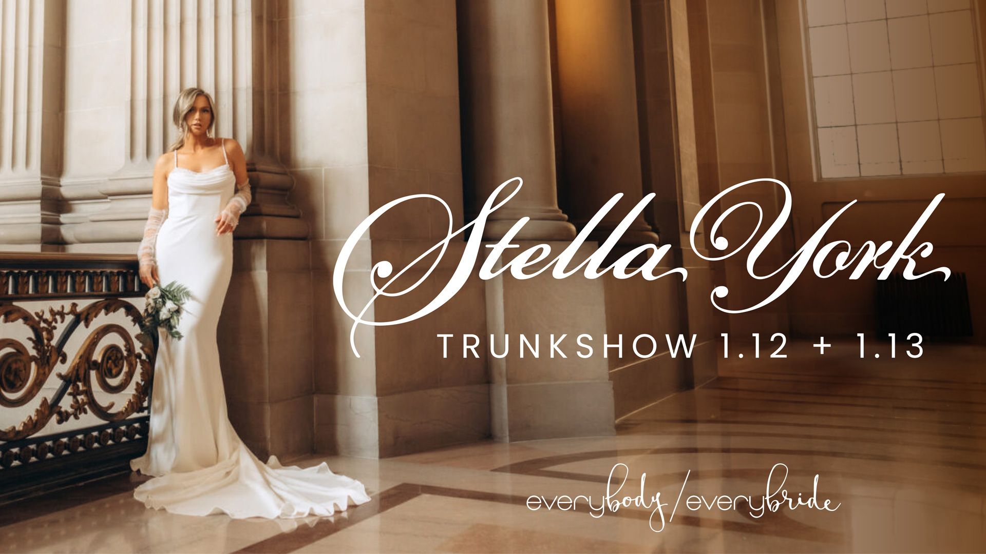 Stella York Trunkshow at Love it at Stella's Bridal Shop in Westminster MD
