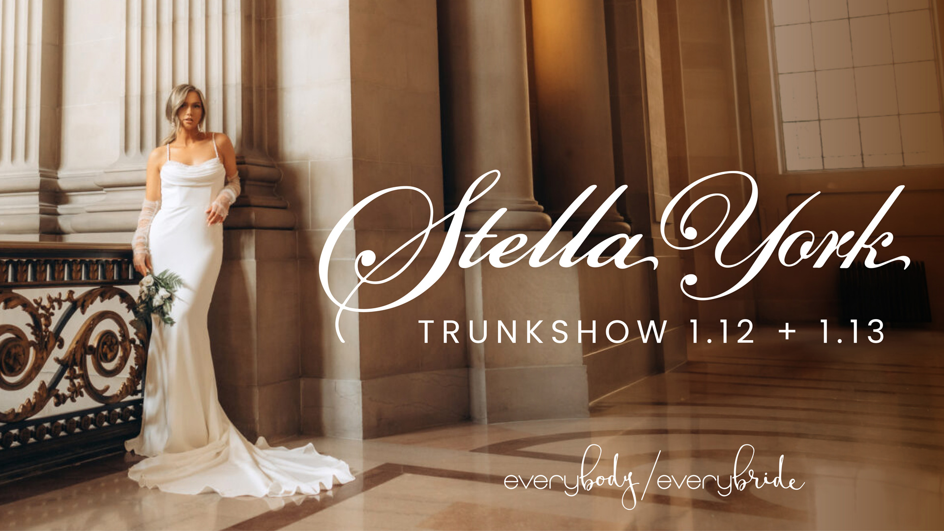 Stella York Trunk Show  Laura and Leigh Bridal