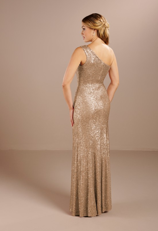House of Wu 22204 one shoulder sequin mother of the bride dress at love it at stellas in westminster md