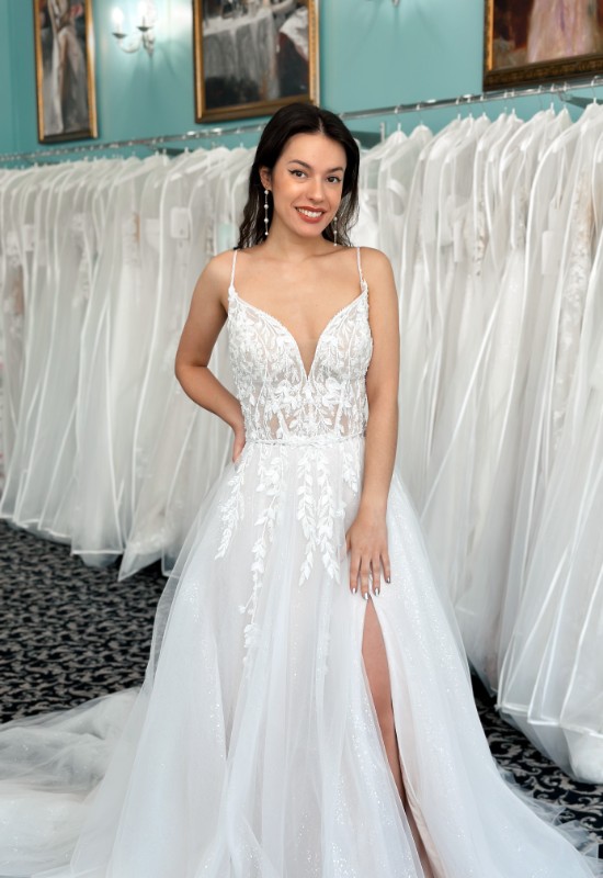 Love it at Stellas Exclusive Collection 2024 Wedding Dress Trending Styles at Love it at Stella's Bridal SHop in Westminster MD