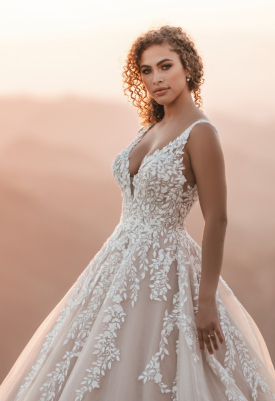 Allure Bridals A1203 wedding dress at love it at stellas bridal in westmisnter MD