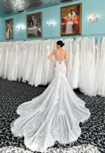 Elsbeth - Stella's Bridal Love it at Stella's Exclusive Collection Fitted Lace Mermaid Wedding Dress at Love it at Stella's Bridal in Westminster MD