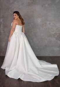 Olive - Stella's Bridal Essense of Australia D4332 glam lace ballgown wedding dress at Love it at Stella's Bridal in Westminster Maryland