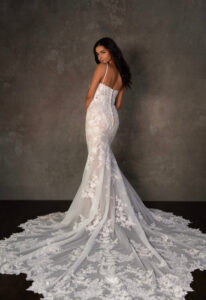 Essense of Australia D4344 Fit and Flare beaded wedding dress at Love it at Stella's Bridal Shop in Westminster, Maryland