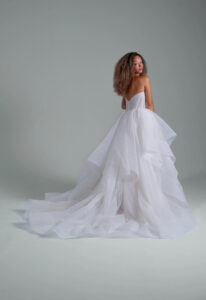 Hayley Paige Bridals Once I Was a Swan wedding dress at Love it at Stella's Bridal in Westminster, Maryland