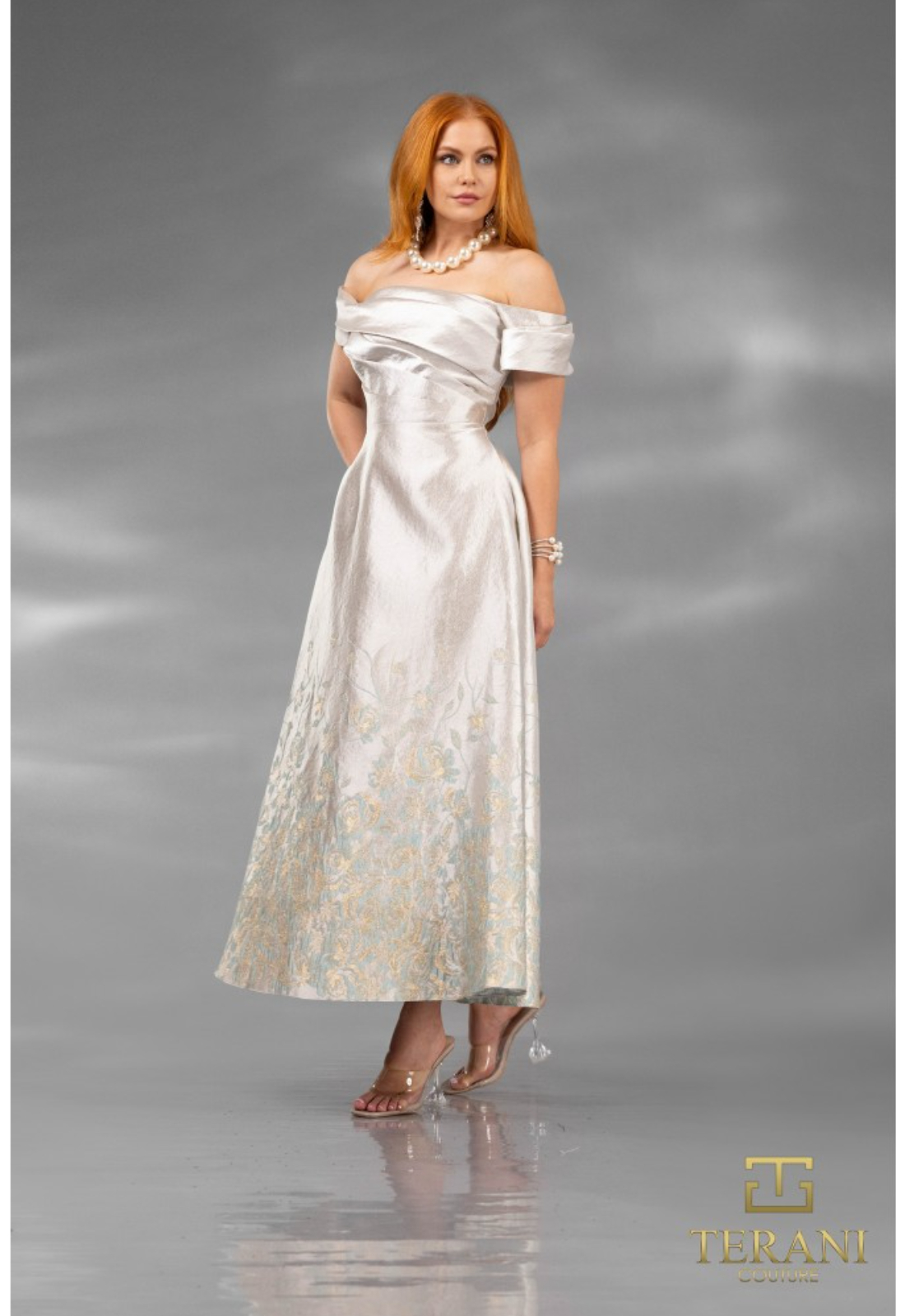 Terani Couture 252C5508 Mother of the bride dress, Mother of the Groom dress, formalwear gown at Love it at Stella's Bridal in Westminster Maryland