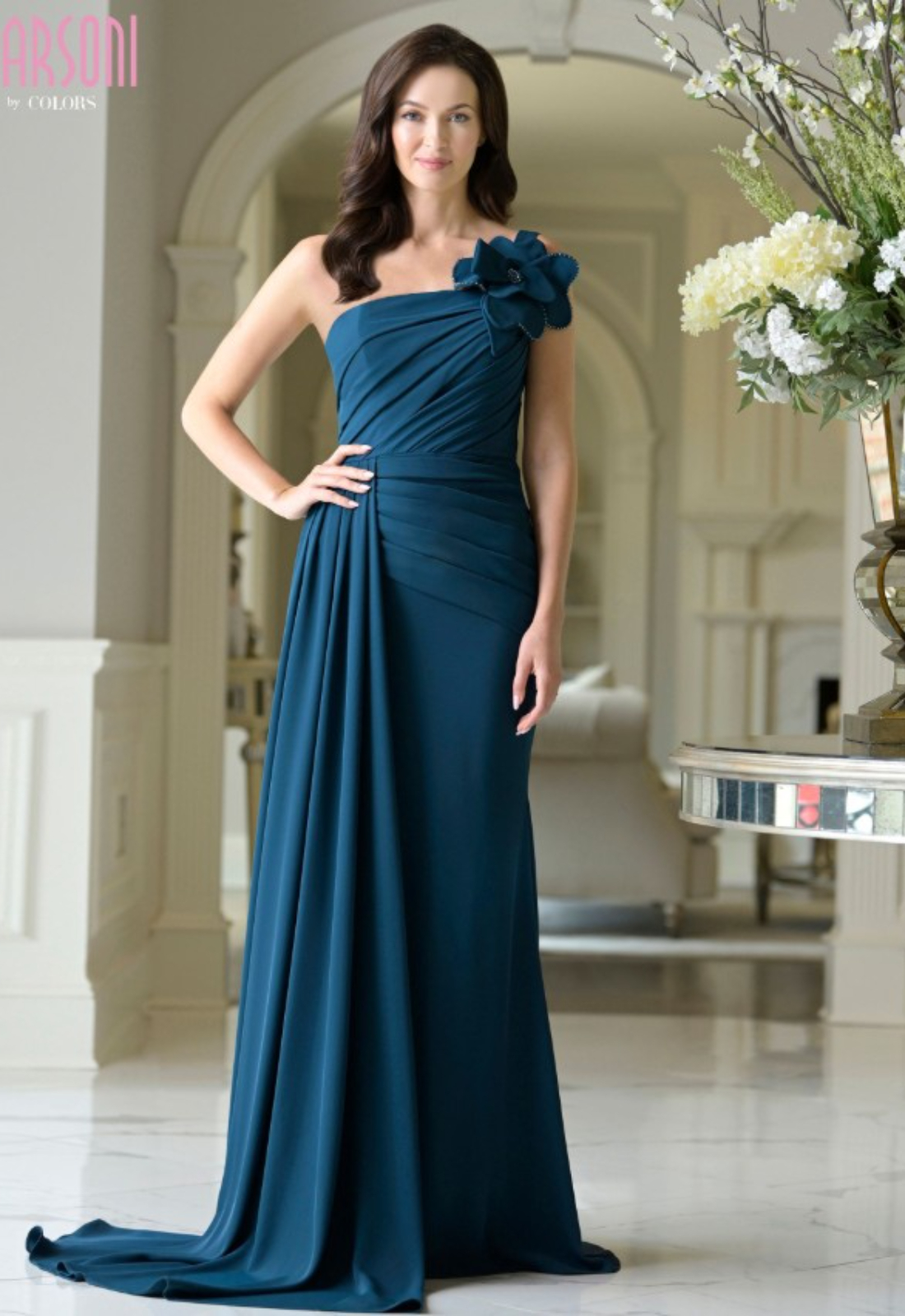 Mother of the bride and mother of the groom dresses at Stella’s Bridal in Westminster MD, featuring elegant evening gowns, formal dresses, and special occasion styles in inclusive sizing.