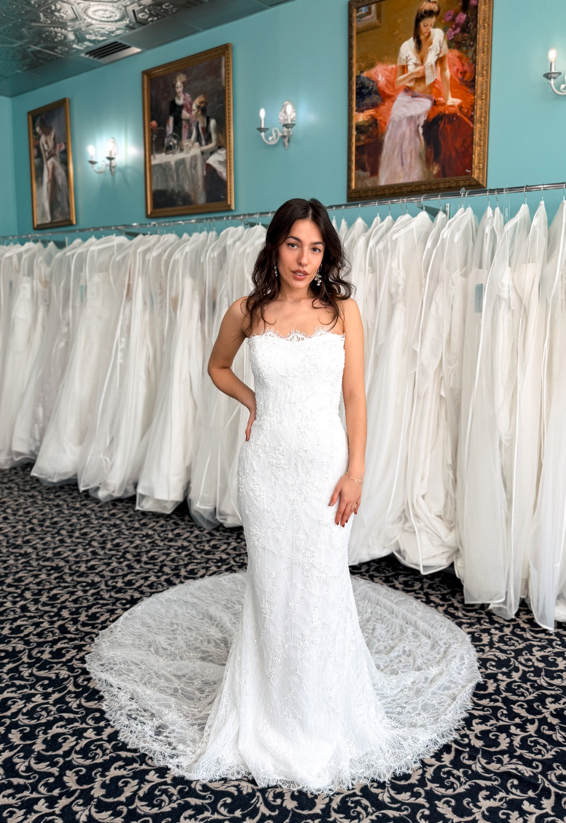 Shandy - Stella's Bridal Exclusive Wedding Dress selection at Love it at Stella's Bridal shop in Westminster Maryland