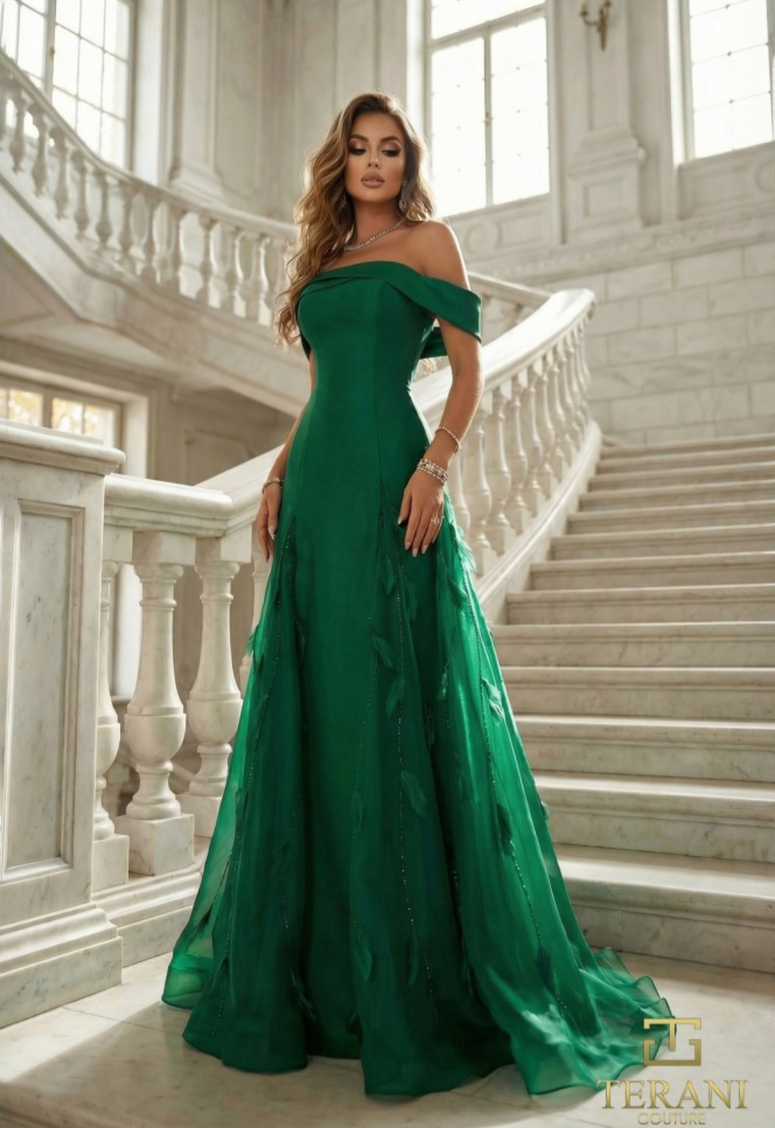 Mother of the bride and groom dress available at Stella’s Bridal in Maryland, featuring an elegant silhouette, flattering fit, and timeless design for a sophisticated wedding day look.