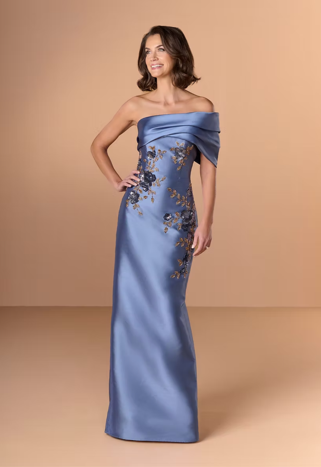 Christina Wu Formalwear Gown 17272 - youthful mother of the bride gown available at Love it at Stella's Bridal in Westminster Maryland