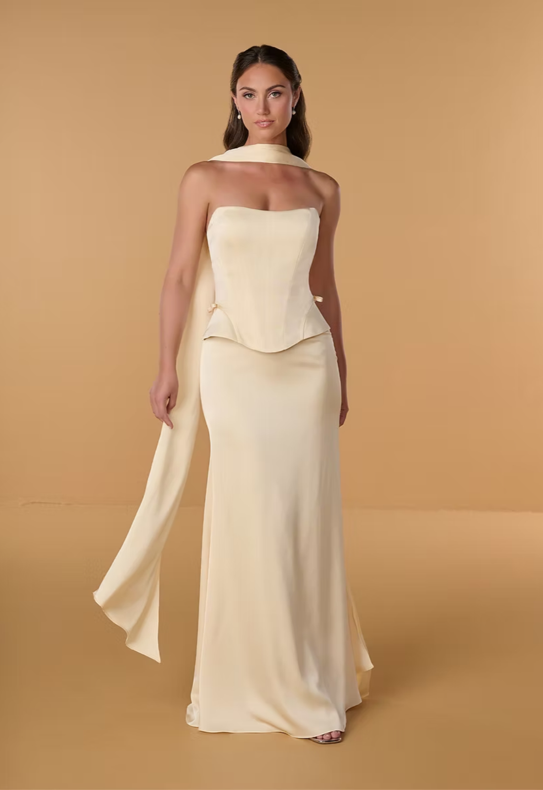 Christina Wu Formalwear Gown 22304 - youthful mother of the bride gown available at Love it at Stella's Bridal in Westminster Maryland