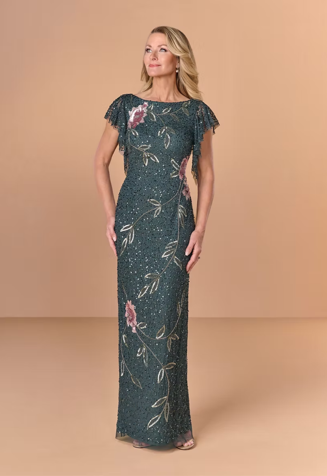 Christina Wu Formalwear Gown 40520 - youthful mother of the bride gown available at Love it at Stella's Bridal in Westminster Maryland