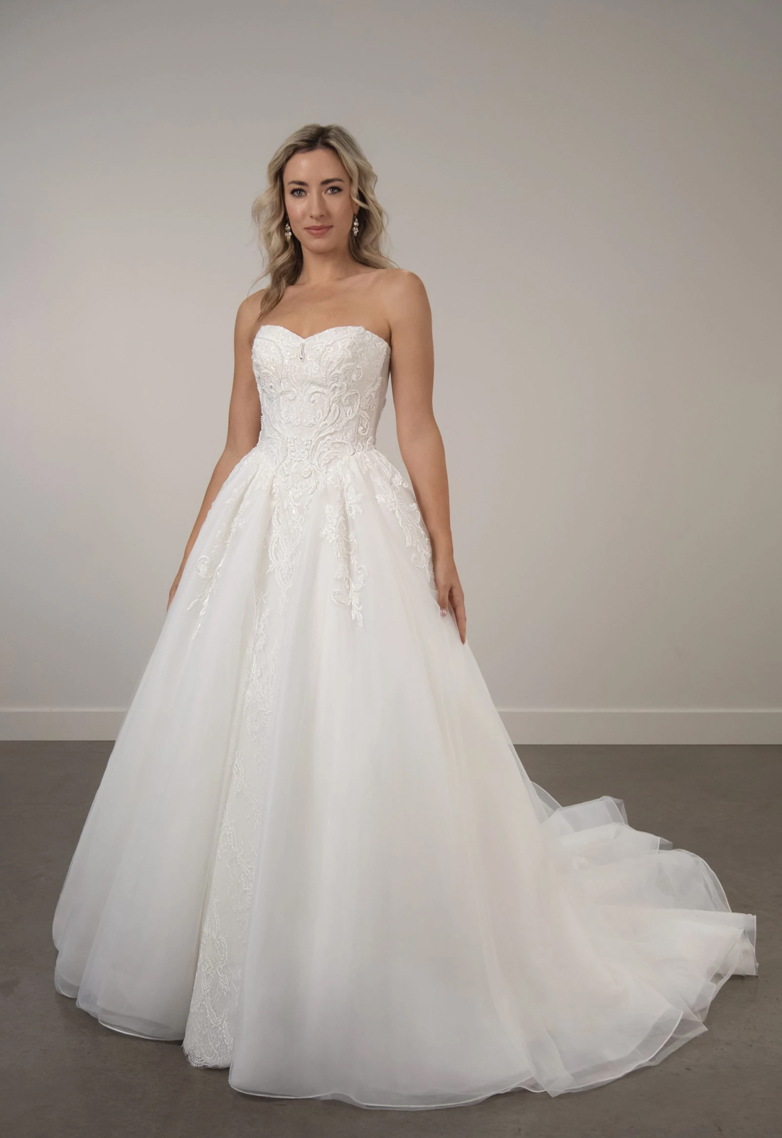 Frances - Stella's Bridal Love it at Stella's Exclusive Collection Frances Pearl Ballgown at Love it at Stella's Bridal in Westminster Maryland