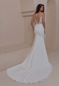 Stormy - Stella's Bridal La Perle wedding dress from Calla Blanche, featuring a romantic, modern bridal design available at Love It at Stella’s Bridal in Westminster, Maryland.