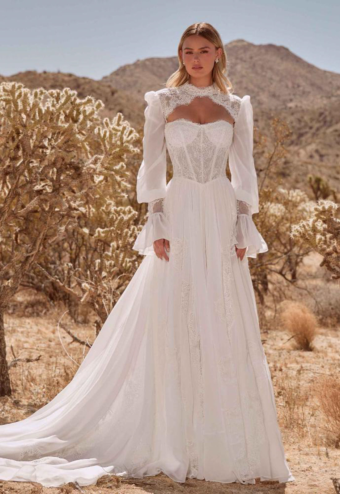 Arden - Stella's Bridal La Perle wedding dress from Calla Blanche, featuring a romantic, modern bridal design available at Love It at Stella’s Bridal in Westminster, Maryland.