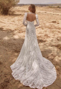 Eslyn - Stella's Bridal La Perle wedding dress from Calla Blanche, featuring a romantic, modern bridal design available at Love It at Stella’s Bridal in Westminster, Maryland.
